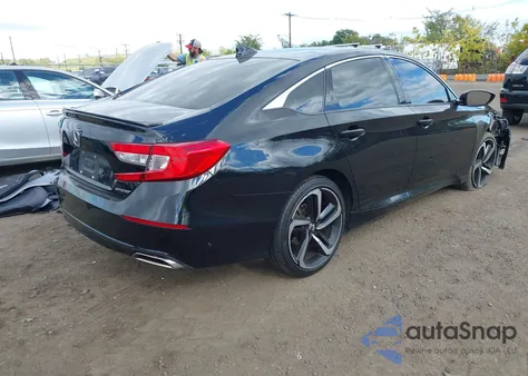 2020 Honda Accord Sport из США, поврежденный, VIN 1HGCV1F31LA080866